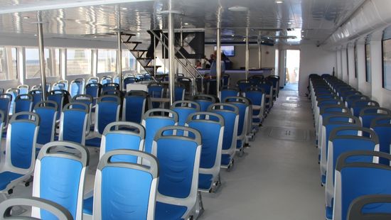 Asientos interiores del Benchi Express