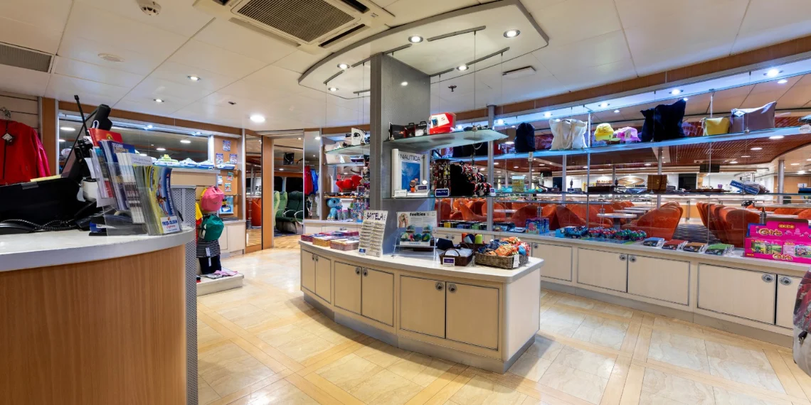 Boutique a bordo del Benchijigua Express